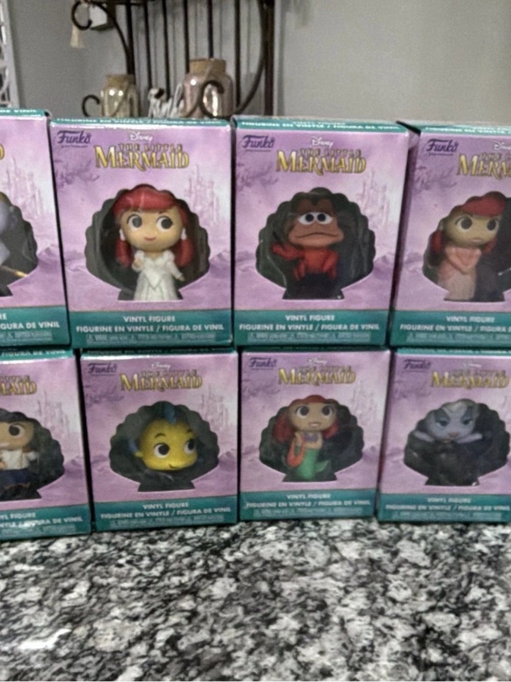 Funko Disney - The Little Mermaid full set!